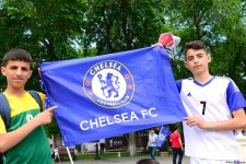 Bakıda UEFA Avropa Liqasının final qarşılaşmasına saatlar qalır (FOTO)