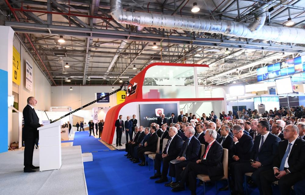 Prezident İlham Əliyev XXVI Beynəlxalq “Xəzər Neft və Qaz-2019” sərgi və konfransının açılışında iştirak edib (YENİLƏNİB) (FOTO)