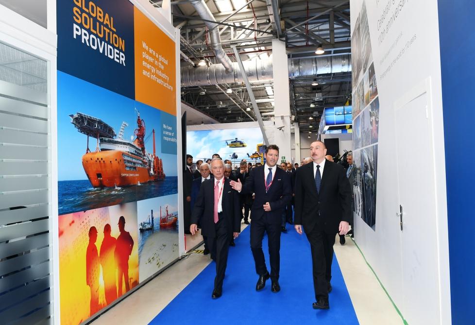Prezident İlham Əliyev XXVI Beynəlxalq “Xəzər Neft və Qaz-2019” sərgi və konfransının açılışında iştirak edib (YENİLƏNİB) (FOTO)