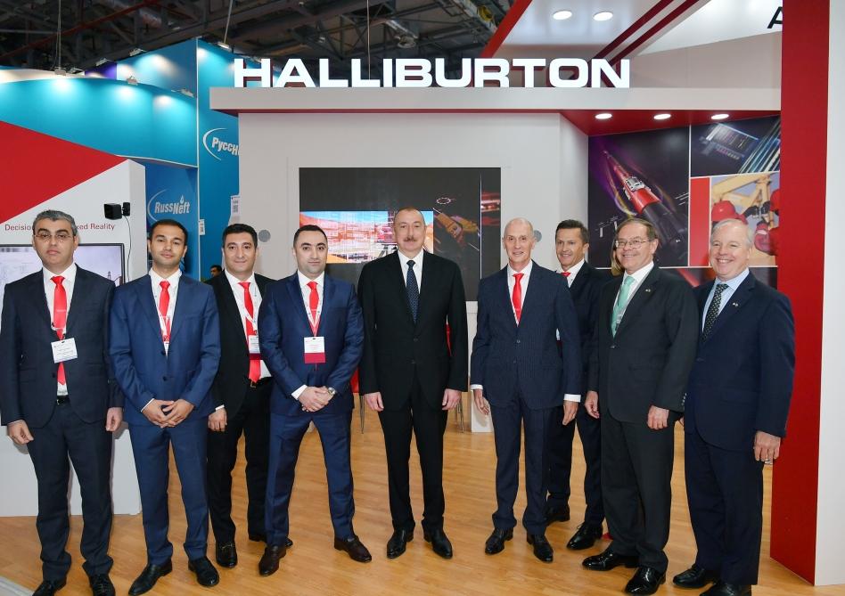Prezident İlham Əliyev XXVI Beynəlxalq “Xəzər Neft və Qaz-2019” sərgi və konfransının açılışında iştirak edib (YENİLƏNİB) (FOTO)