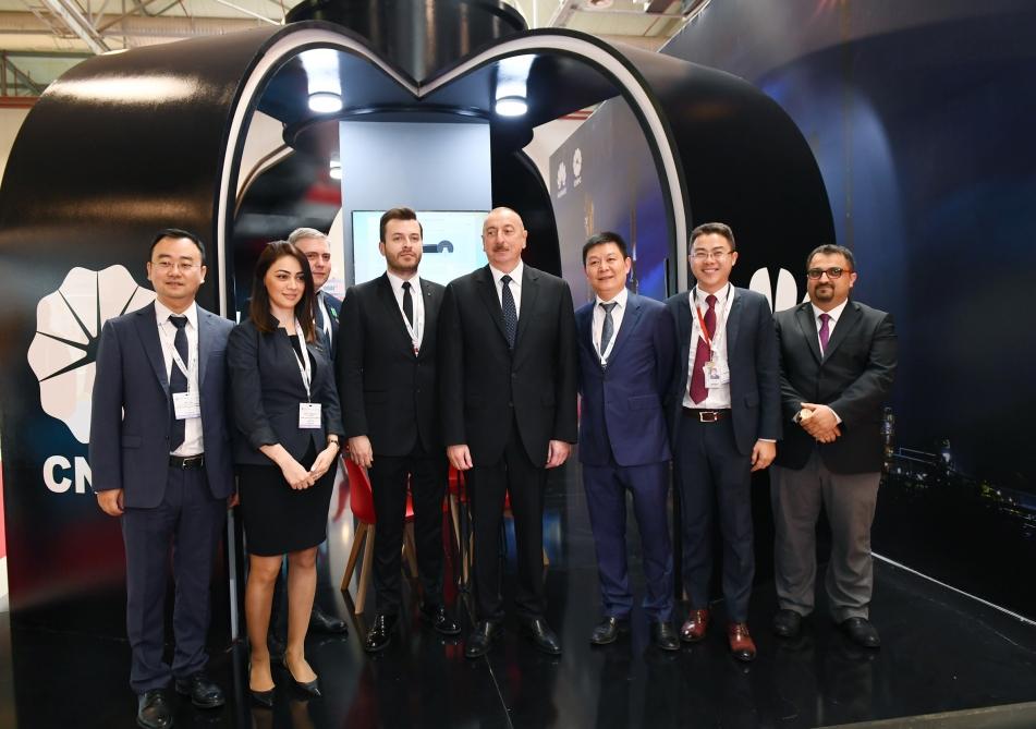 Prezident İlham Əliyev XXVI Beynəlxalq “Xəzər Neft və Qaz-2019” sərgi və konfransının açılışında iştirak edib (YENİLƏNİB) (FOTO)