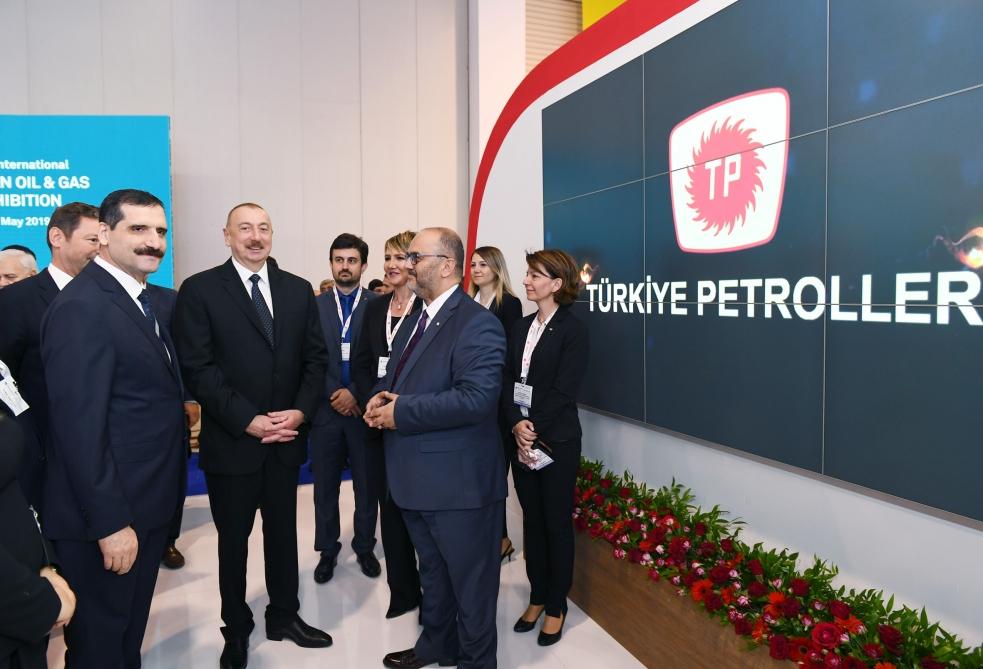 Prezident İlham Əliyev XXVI Beynəlxalq “Xəzər Neft və Qaz-2019” sərgi və konfransının açılışında iştirak edib (YENİLƏNİB) (FOTO)