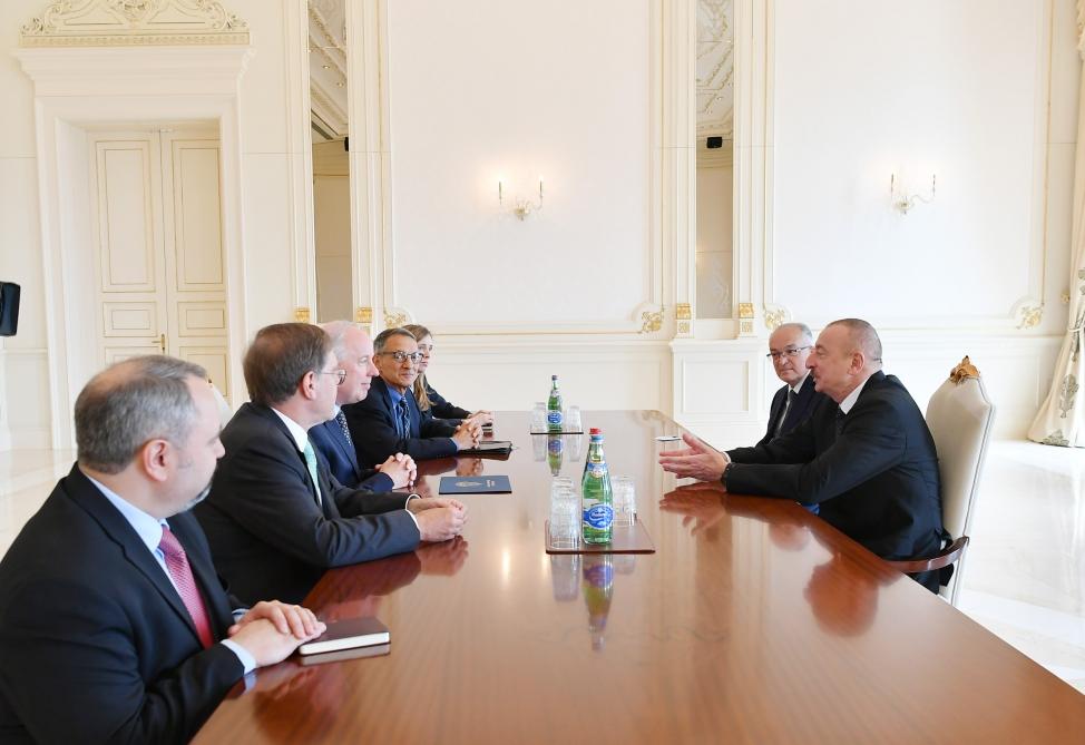 Prezident İlham Əliyev ABŞ Dövlət katibi köməkçisinin birinci müavini ilə görüşüb (YENİLƏNİB) (FOTO)