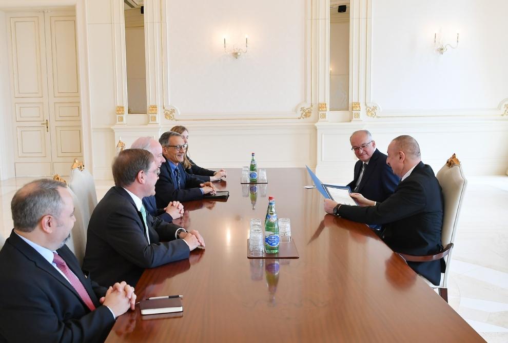 Prezident İlham Əliyev ABŞ Dövlət katibi köməkçisinin birinci müavini ilə görüşüb (YENİLƏNİB) (FOTO)