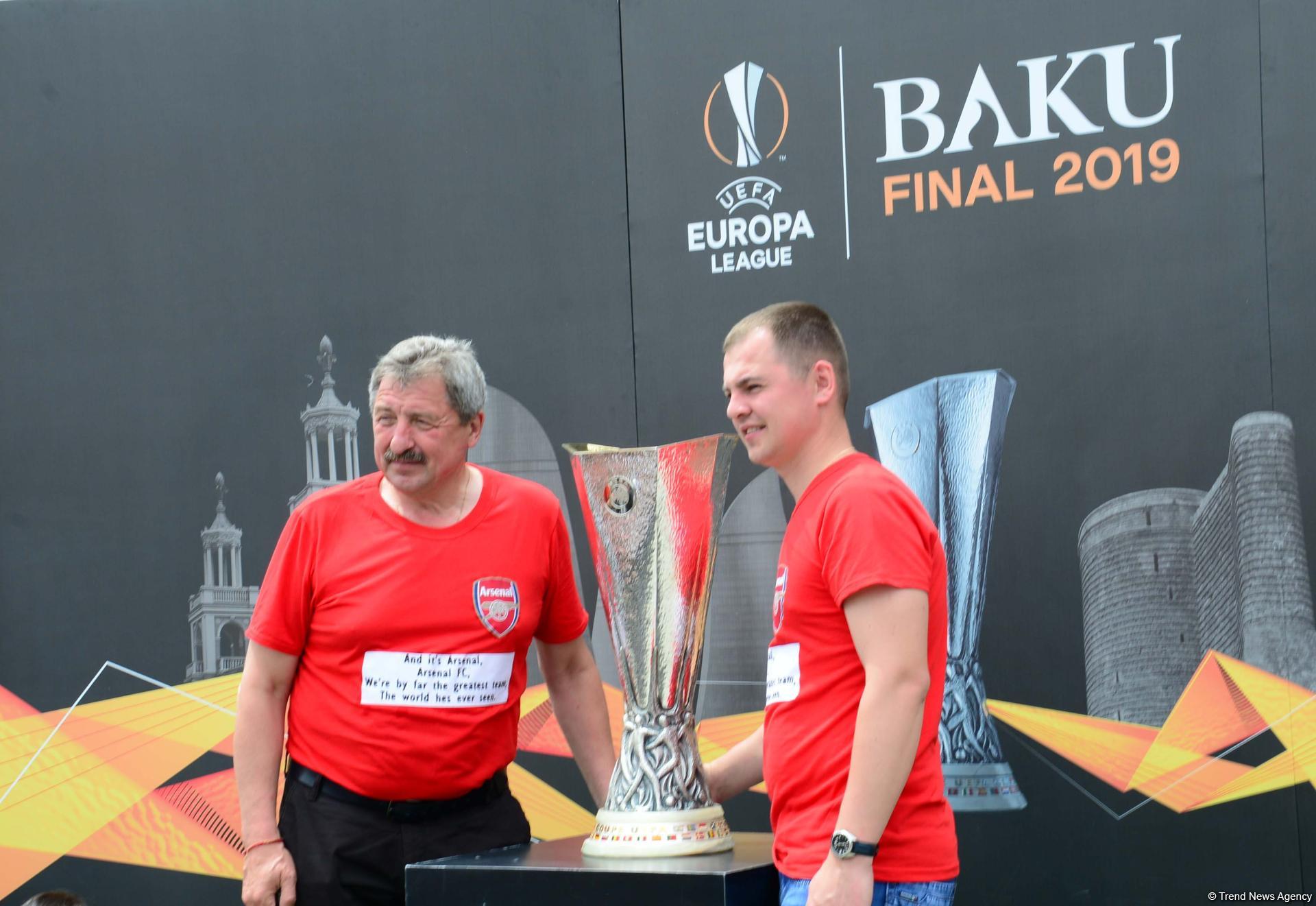Bakıda UEFA Avropa Liqasının final qarşılaşmasına saatlar qalır (FOTO)