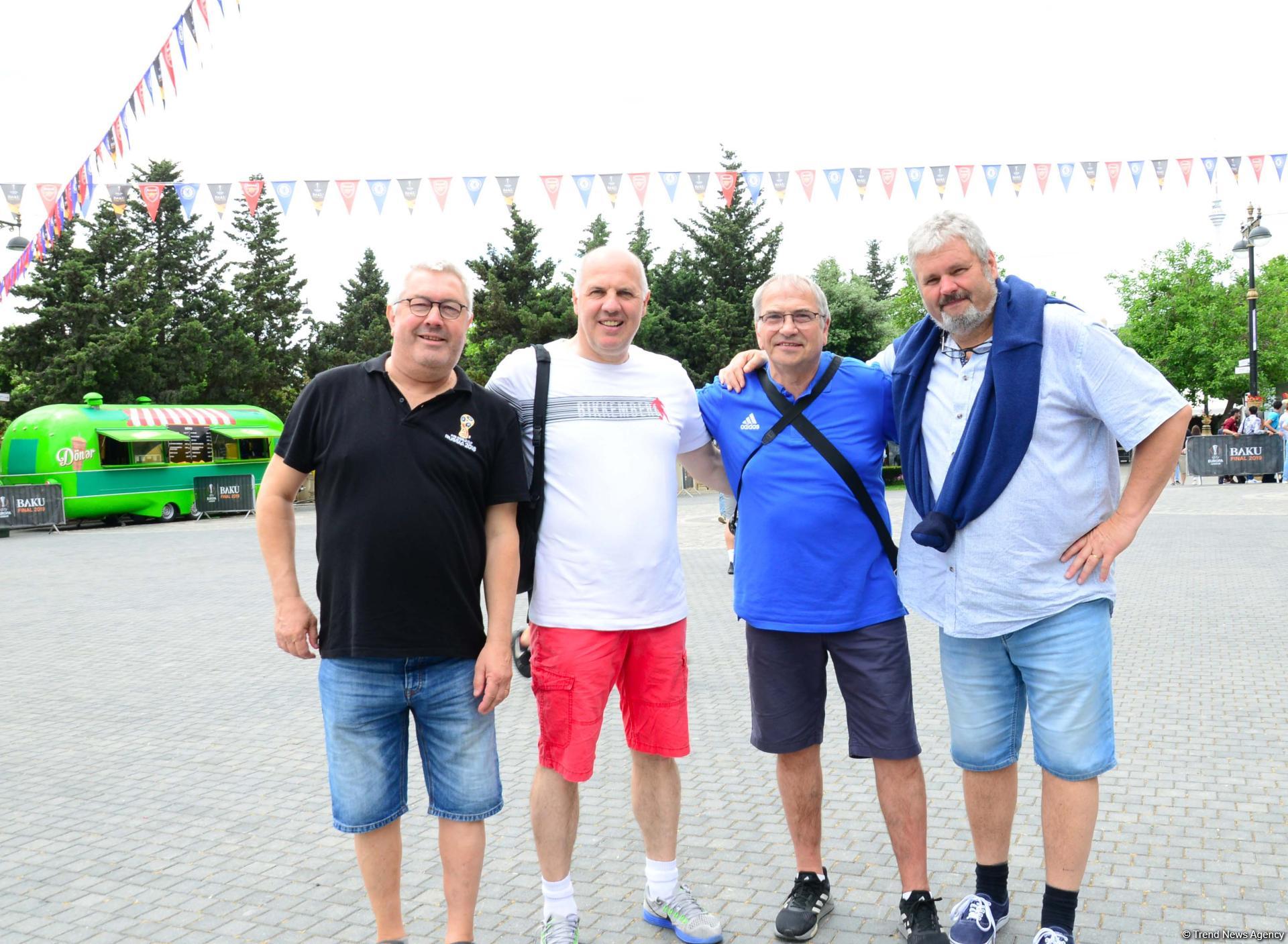 Bakıda UEFA Avropa Liqasının final qarşılaşmasına saatlar qalır (FOTO)