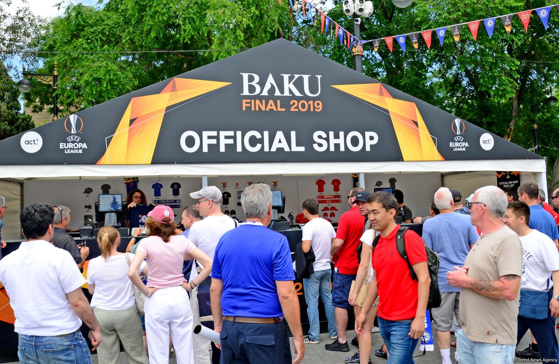 Bakıda UEFA Avropa Liqasının final qarşılaşmasına saatlar qalır (FOTO)