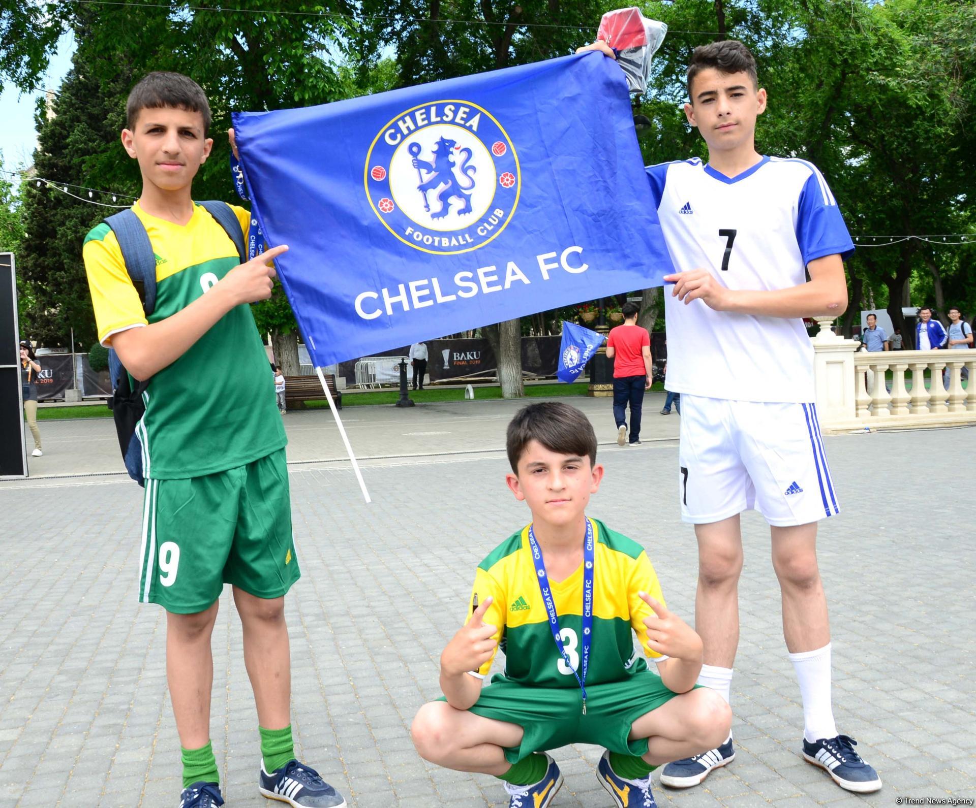 Bakıda UEFA Avropa Liqasının final qarşılaşmasına saatlar qalır (FOTO)