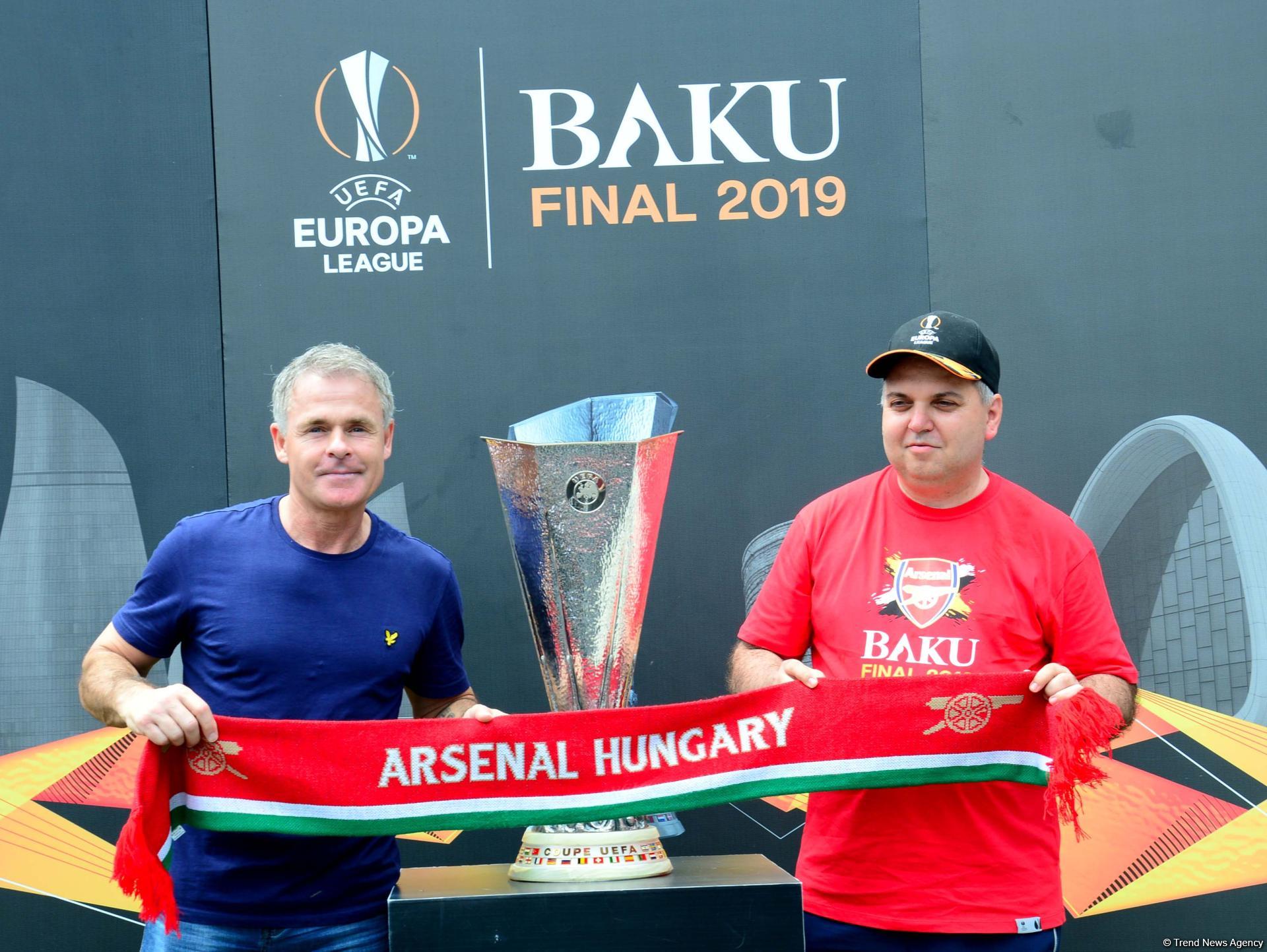 Bakıda UEFA Avropa Liqasının final qarşılaşmasına saatlar qalır (FOTO)
