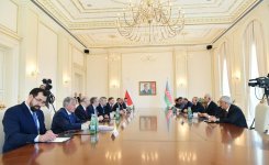 Azərbaycan və Polşa prezidentlərinin geniş tərkibdə görüşü olub (YENİLƏNİB) (FOTO)