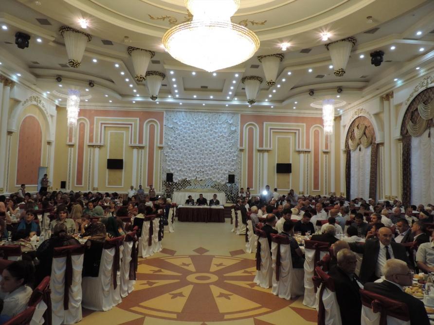 Heydər Əliyev Fondu Xaçmazda iftar süfrəsi təşkil edib (FOTO)