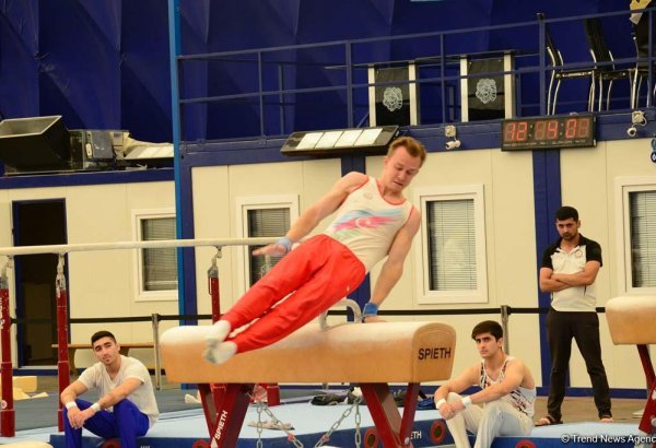 Bakıda akrobatika və idman gimnastikası üzrə Azərbaycan birinciliyi və Bakı çempionatı başlayıb (FOTO)