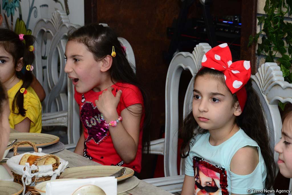 Bakıda valideyn himayəsindən məhrum olmuş uşaqlar üçün tədbir keçirilib (FOTO)