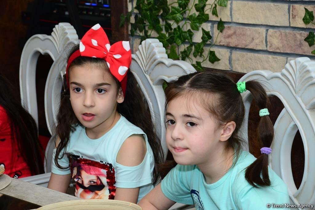 Bakıda valideyn himayəsindən məhrum olmuş uşaqlar üçün tədbir keçirilib (FOTO)