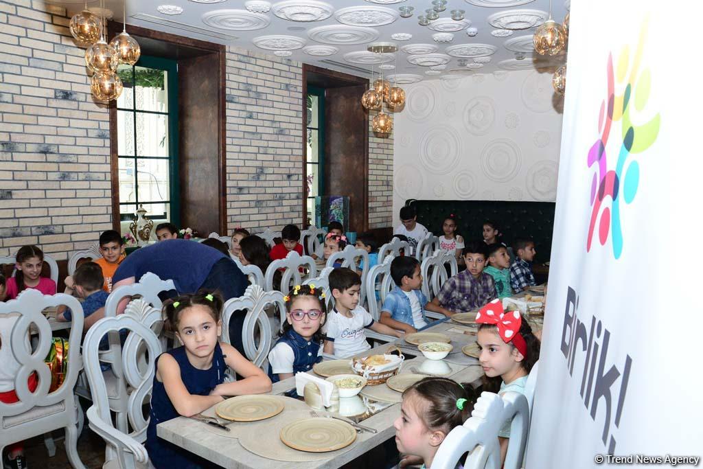 Bakıda valideyn himayəsindən məhrum olmuş uşaqlar üçün tədbir keçirilib (FOTO)