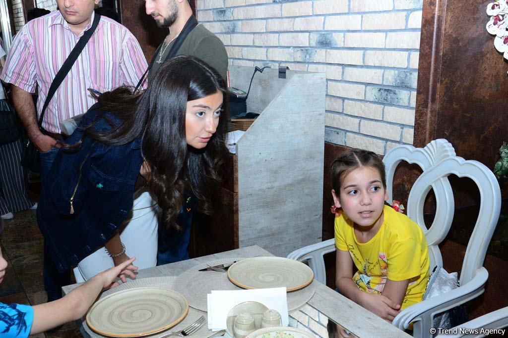 Bakıda valideyn himayəsindən məhrum olmuş uşaqlar üçün tədbir keçirilib (FOTO)