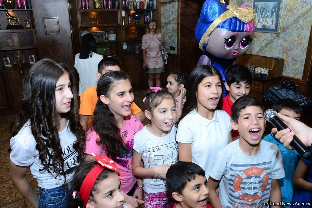 Bakıda valideyn himayəsindən məhrum olmuş uşaqlar üçün tədbir keçirilib (FOTO)