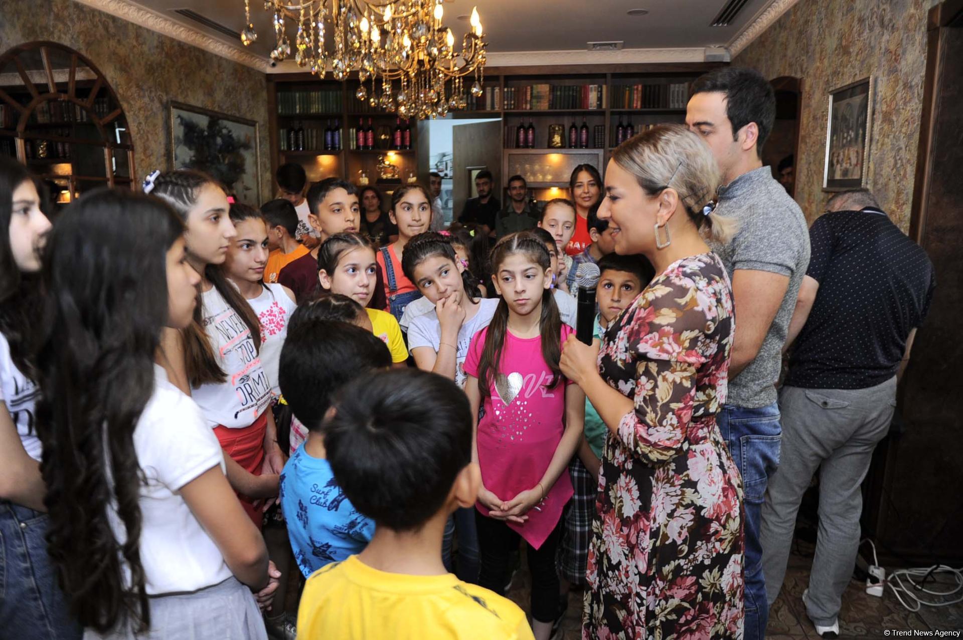 Bakıda valideyn himayəsindən məhrum olmuş uşaqlar üçün tədbir keçirilib (FOTO)