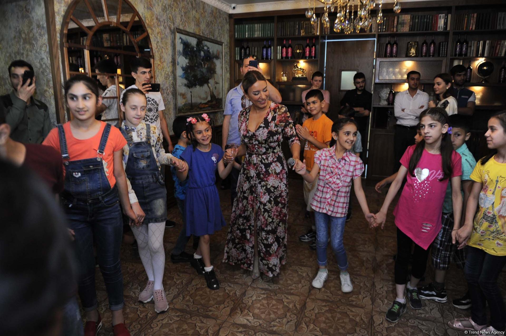 Bakıda valideyn himayəsindən məhrum olmuş uşaqlar üçün tədbir keçirilib (FOTO)