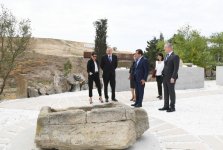 Prezident İlham Əliyev və birinci xanım Mehriban Əliyeva “Yanardağ” qoruğunun açılışında iştirak ediblər (YENİLƏNİB) (FOTO)