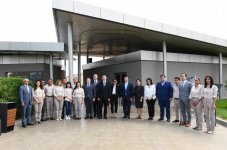 Prezident İlham Əliyev və birinci xanım Mehriban Əliyeva “Yanardağ” qoruğunun açılışında iştirak ediblər (YENİLƏNİB) (FOTO)