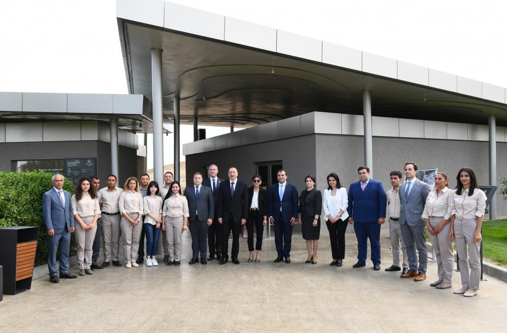 Prezident İlham Əliyev və birinci xanım Mehriban Əliyeva “Yanardağ” qoruğunun açılışında iştirak ediblər (YENİLƏNİB) (FOTO)