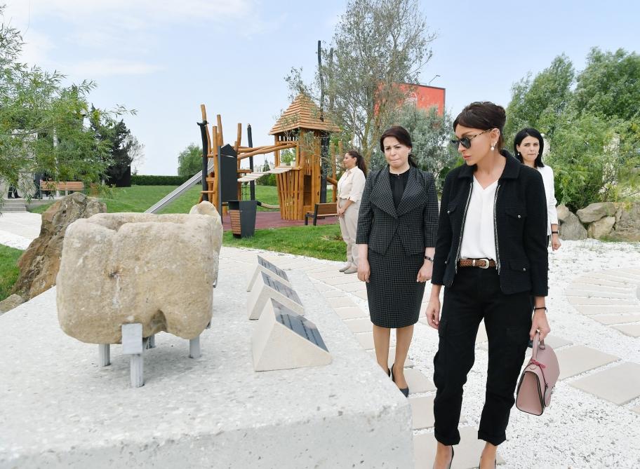 Prezident İlham Əliyev və birinci xanım Mehriban Əliyeva “Yanardağ” qoruğunun açılışında iştirak ediblər (YENİLƏNİB) (FOTO)