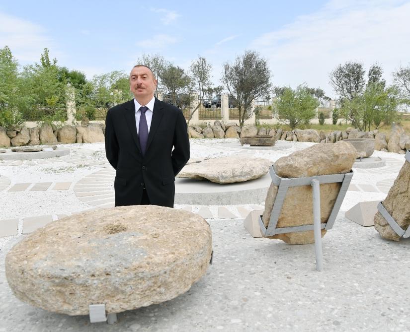 Prezident İlham Əliyev və birinci xanım Mehriban Əliyeva “Yanardağ” qoruğunun açılışında iştirak ediblər (YENİLƏNİB) (FOTO)