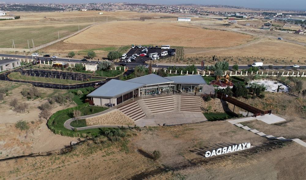Prezident İlham Əliyev və birinci xanım Mehriban Əliyeva “Yanardağ” qoruğunun açılışında iştirak ediblər (YENİLƏNİB) (FOTO)