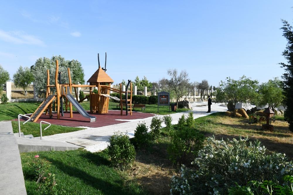 Prezident İlham Əliyev və birinci xanım Mehriban Əliyeva “Yanardağ” qoruğunun açılışında iştirak ediblər (YENİLƏNİB) (FOTO)