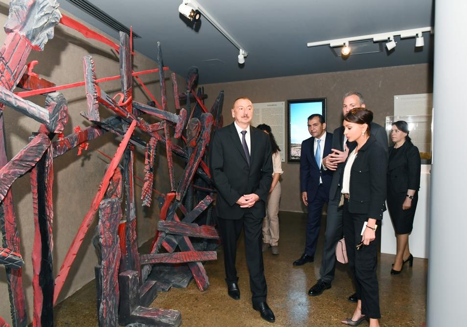 Prezident İlham Əliyev və birinci xanım Mehriban Əliyeva “Yanardağ” qoruğunun açılışında iştirak ediblər (YENİLƏNİB) (FOTO)