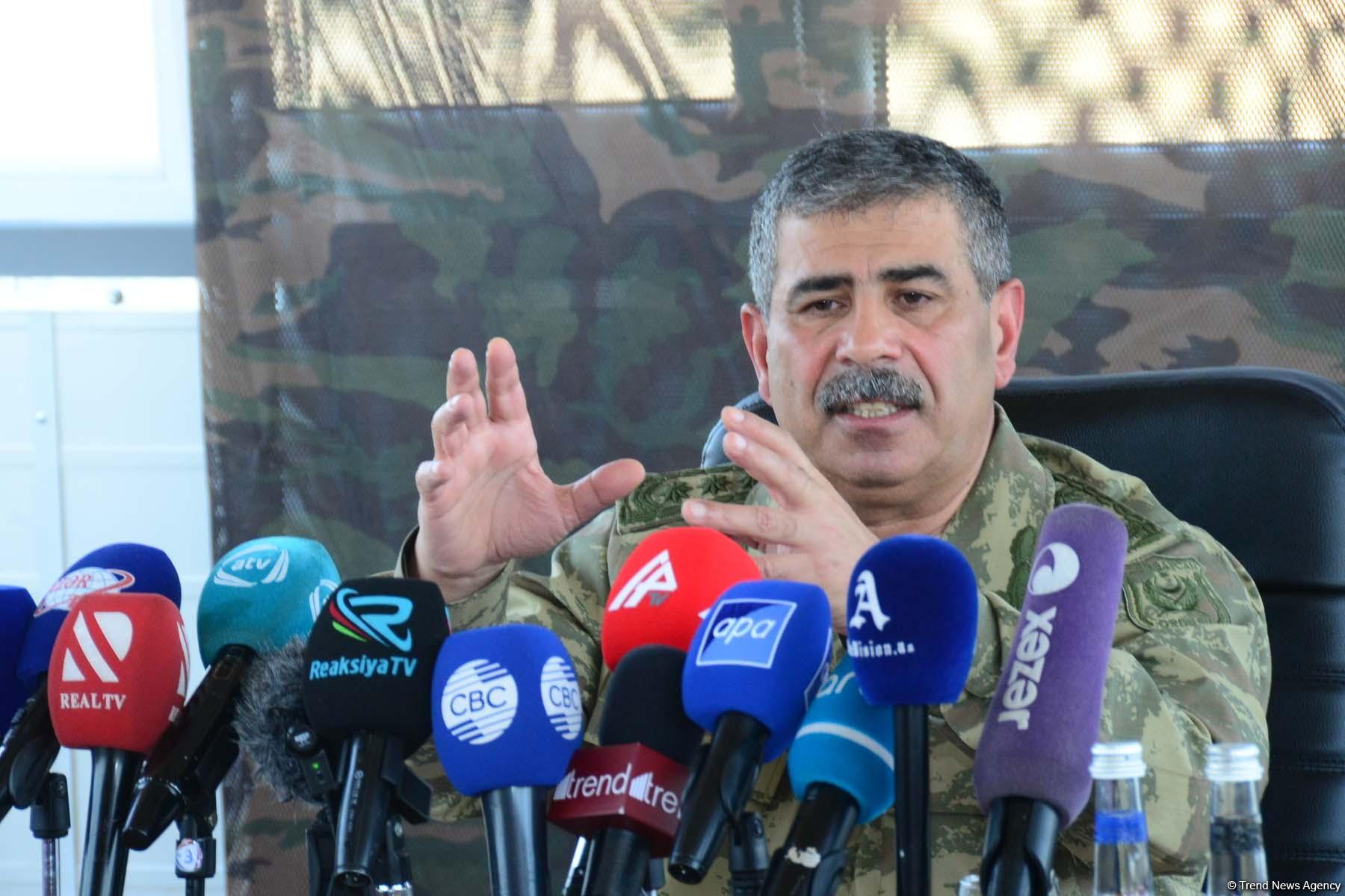 Zakir Həsənov: Düşmən tərəfindən “İsgəndər” raket kompleksləri tətbiq olunacağı halda adekvat tədbir görüləcək