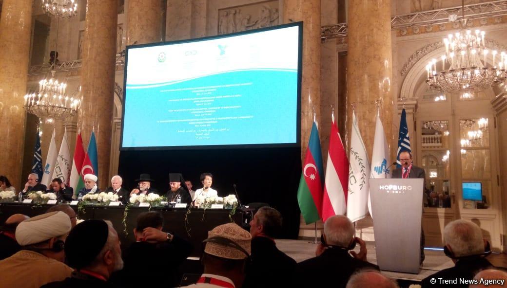 “Baku Network” Vyanada "Dinlərarası və sivilizasiyalararası əməkdaşlıqdan bəşəri həmrəyliyə" mövzusunda beynəlxalq konfransında təmsil olunur (FOTO)