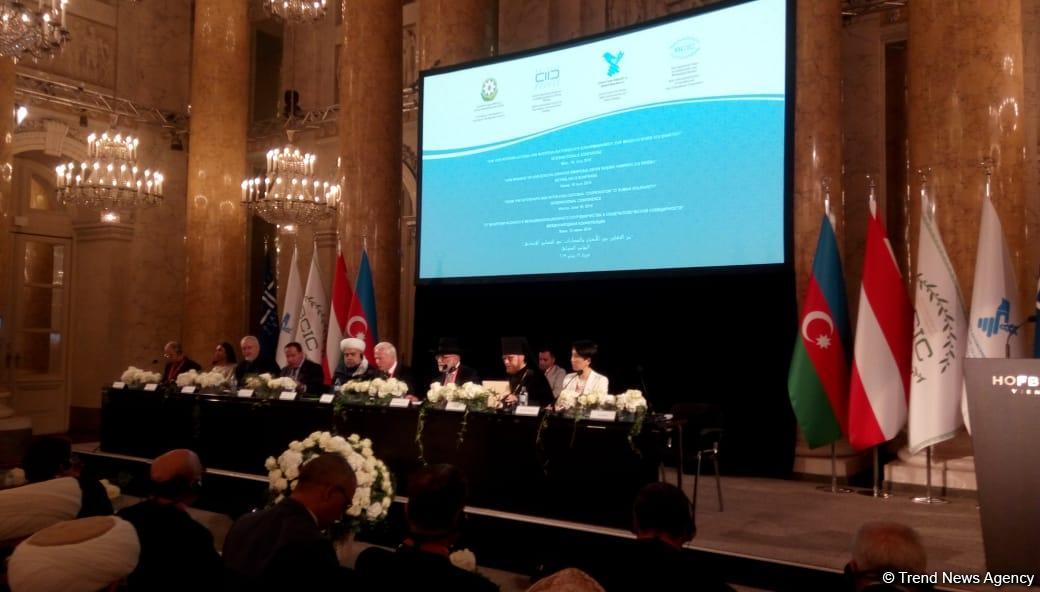 “Baku Network” Vyanada "Dinlərarası və sivilizasiyalararası əməkdaşlıqdan bəşəri həmrəyliyə" mövzusunda beynəlxalq konfransında təmsil olunur (FOTO)