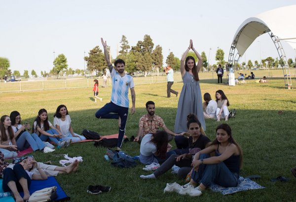 Bakıda yoqa və sağlamlıq festivalı keçirilib (FOTO)