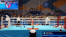Boksçumuz Avropa Oyunlarına qələbə ilə başlayıb (FOTO)