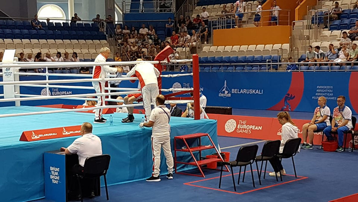 Boksçumuz Avropa Oyunlarına qələbə ilə başlayıb (FOTO)