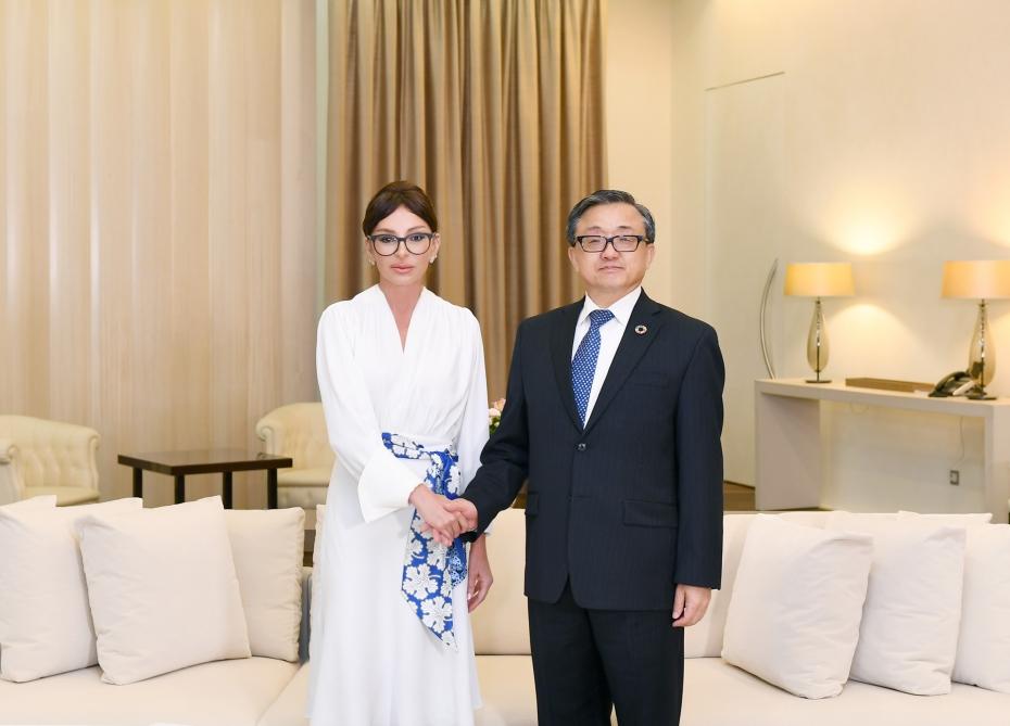 Birinci vitse-prezident Mehriban Əliyeva BMT Baş katibinin müavini Liu Cenmin ilə görüşüb (YENİLƏNİB) (FOTO)