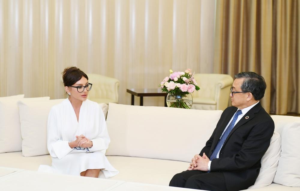 Birinci vitse-prezident Mehriban Əliyeva BMT Baş katibinin müavini Liu Cenmin ilə görüşüb (YENİLƏNİB) (FOTO)