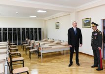 Prezident İlham Əliyev Cəmşid Naxçıvanski adına Hərbi Liseydə yenidənqurma işlərindən sonra yaradılan şəraitlə tanış olub (FOTO) (YENİLƏNİB)