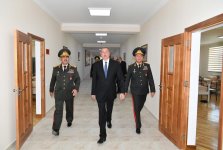 Prezident İlham Əliyev Cəmşid Naxçıvanski adına Hərbi Liseydə yenidənqurma işlərindən sonra yaradılan şəraitlə tanış olub (FOTO) (YENİLƏNİB)