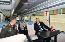 Prezident İlham Əliyev Cəmşid Naxçıvanski adına Hərbi Liseydə yenidənqurma işlərindən sonra yaradılan şəraitlə tanış olub (FOTO) (YENİLƏNİB)