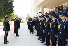 Prezident İlham Əliyev Cəmşid Naxçıvanski adına Hərbi Liseydə yenidənqurma işlərindən sonra yaradılan şəraitlə tanış olub (FOTO) (YENİLƏNİB)