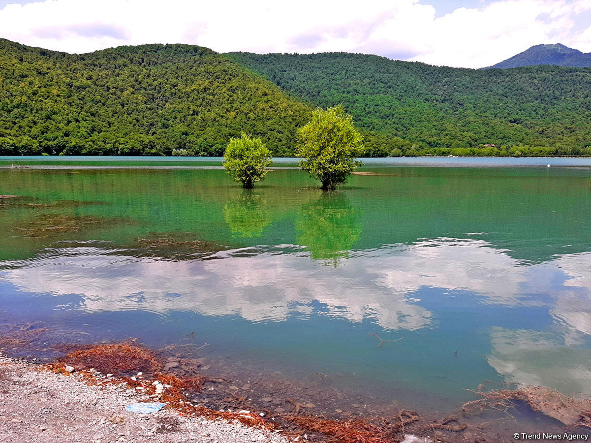 İstirahətə bura gedin - Dağlar arasında Nohur gölü (FOTO)