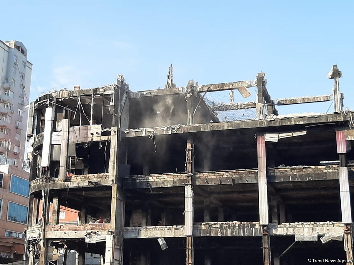 "Diqlas"ın söküntüsü gələn həftə yekunlaşa bilər (ÖZƏL) (FOTO/VİDEO)