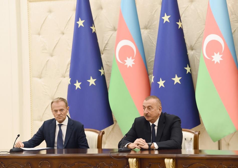Prezident İlham Əliyev: Avropa İttifaqı ilə Azərbaycan arasında əlaqələr tərəfdaşlıq ruhu və qarşılıqlı dəstəyə əsaslanır
