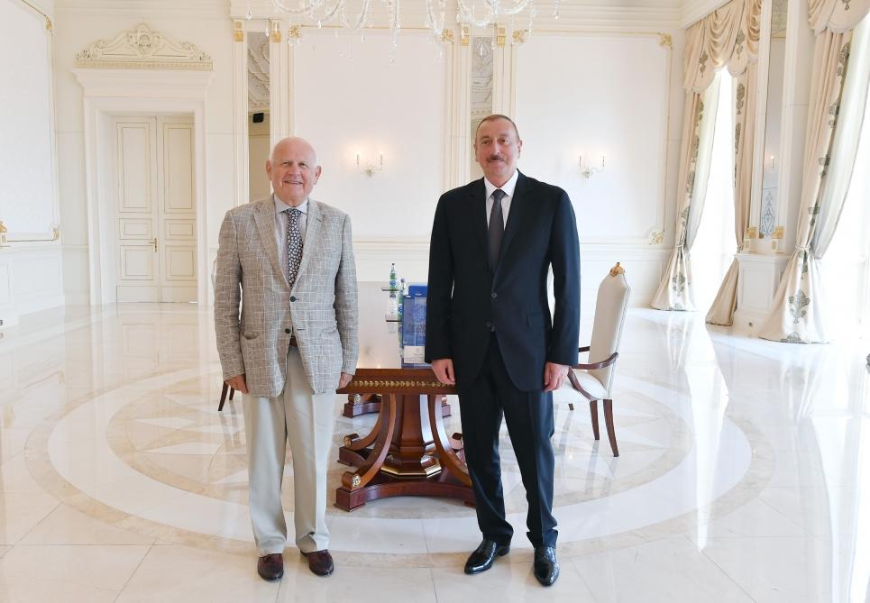 Prezident İlham Əliyev Avropa Olimpiya Komitələrinin prezidentini qəbul edib (YENİLƏNİB) (FOTO)