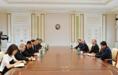 Prezident İlham Əliyev: Çindən Azərbaycana yük qatarının gəlməsi əməkdaşlığımızın iqtisadi, nəqliyyat sahələrində yaxşı perspektivlərə malik olmasının göstəricisidir