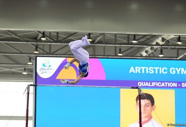 Azərbaycan gimnastları komanda yarışlarına liderlik edir - “Bakı 2019”