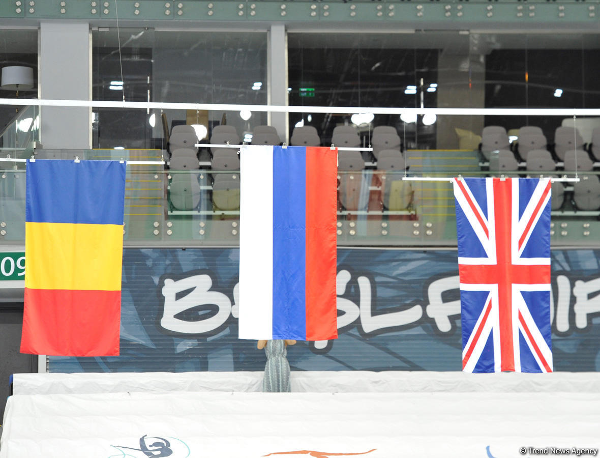 Rusiya millisi idman gimnastikası üzrə komanda yarışlarının qalibi olub - “Bakı 2019” (FOTO)